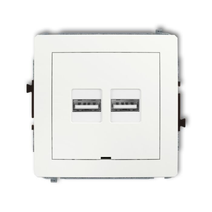 Gniazdo USB Karlik 25DCUSBBO-6