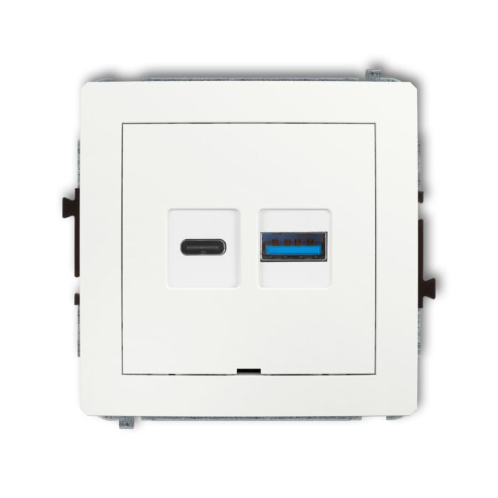 Gniazdo USB Karlik 25DCUSBBO-8