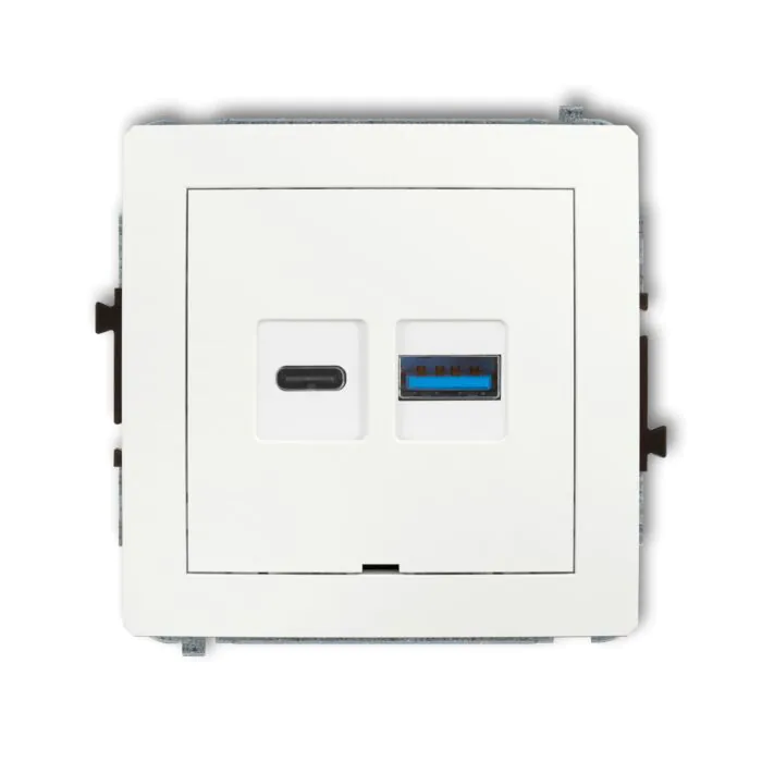 Gniazdo USB Karlik 25DCUSBBO-8