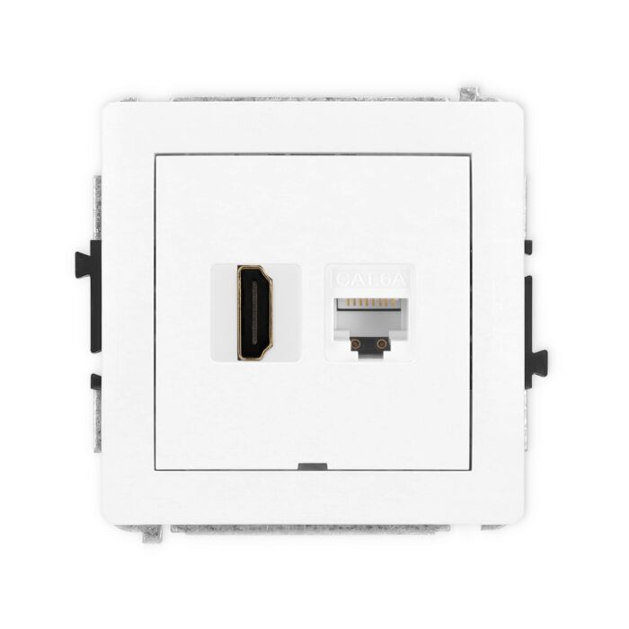 Gniazdo komputerowe, Gniazdo HDMI Karlik 25DGHKBO-46A