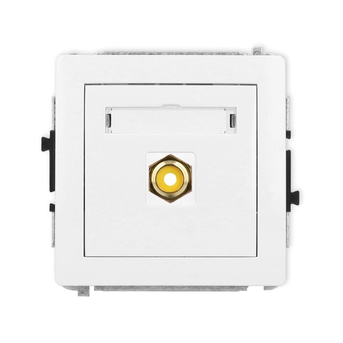 Gniazdo RCA Karlik 25DGRCA-1