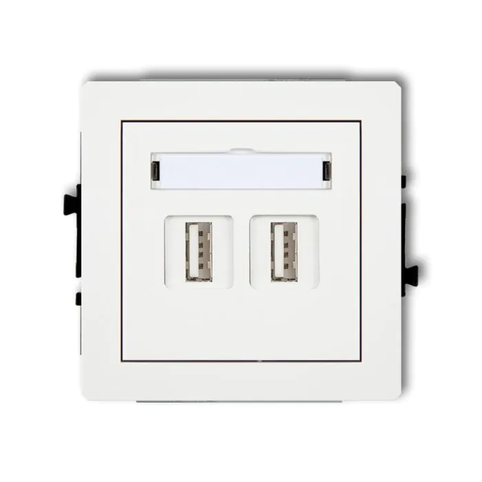 Gniazdo USB Karlik 25DGUSB-6