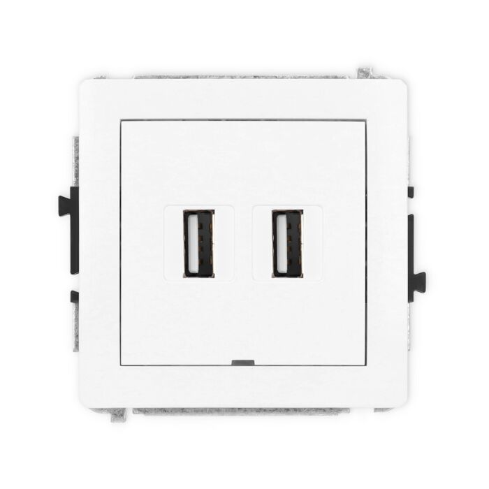 Gniazdo USB Karlik 25DGUSBBO-2