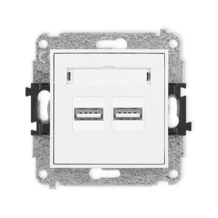 Gniazdo USB Karlik 25MCUSB-6