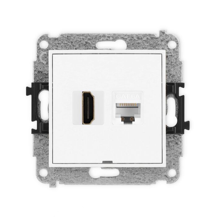 Gniazdo komputerowe, Gniazdo HDMI Karlik 25MGHKBO-46A