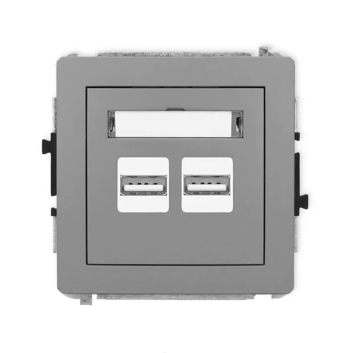 Gniazdo USB Karlik 27DCUSB-6