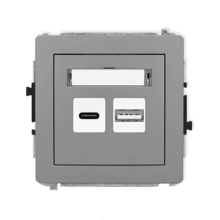 Gniazdo USB Karlik 27DCUSB-8