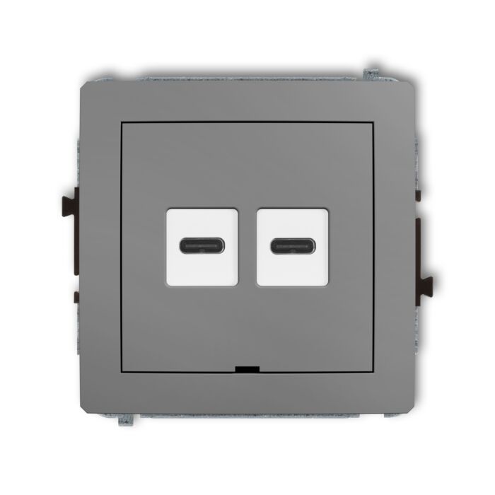 Gniazdo USB Karlik 27DCUSBBO-7