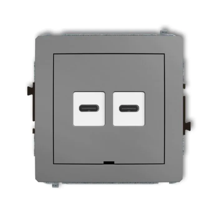 Gniazdo USB Karlik 27DCUSBBO-7