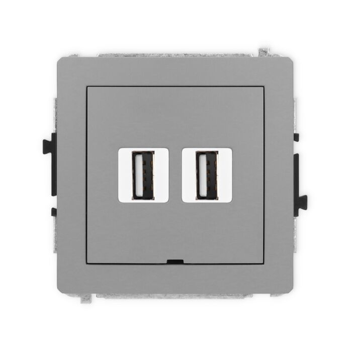 Gniazdo USB Karlik 27DGUSBBO-2