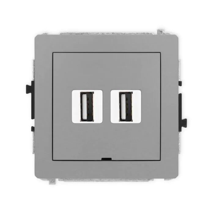 Gniazdo USB Karlik 27DGUSBBO-2