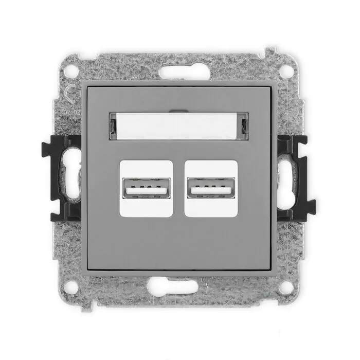 Gniazdo USB Karlik 27ICUSB-6