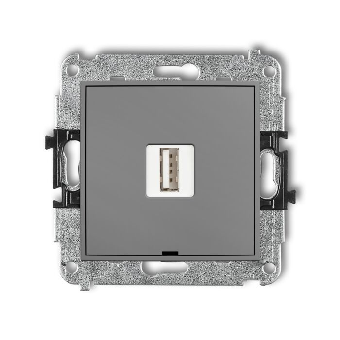 Gniazdo USB Karlik 27ICUSBBO-3