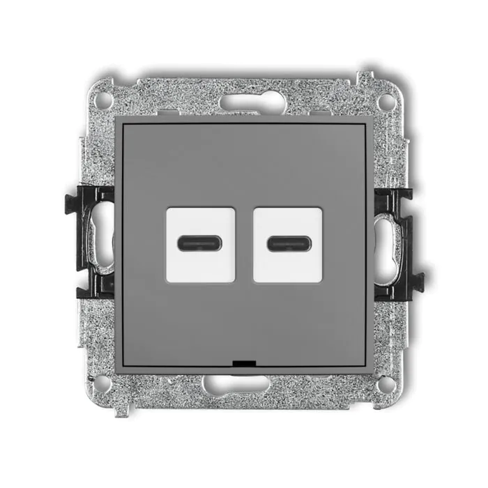 Gniazdo USB Karlik 27MCUSBBO-7