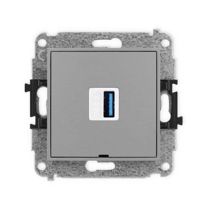 Gniazdo USB Karlik 27MGUSBBO-5