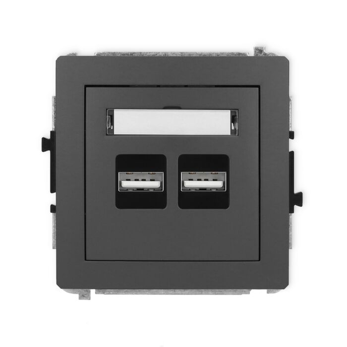 Gniazdo USB Karlik 28DCUSB-6