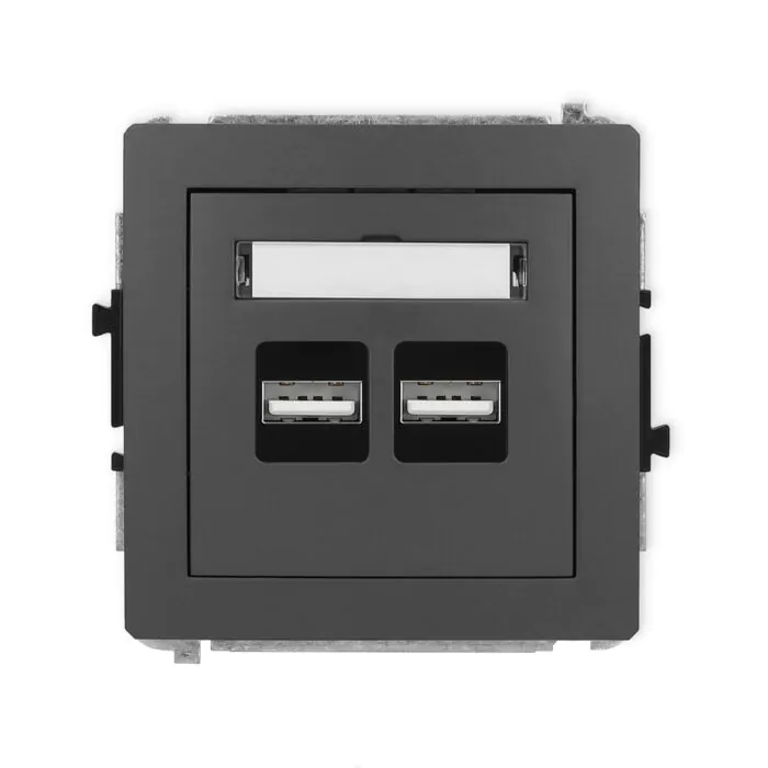 Gniazdo USB Karlik 28DCUSB-6