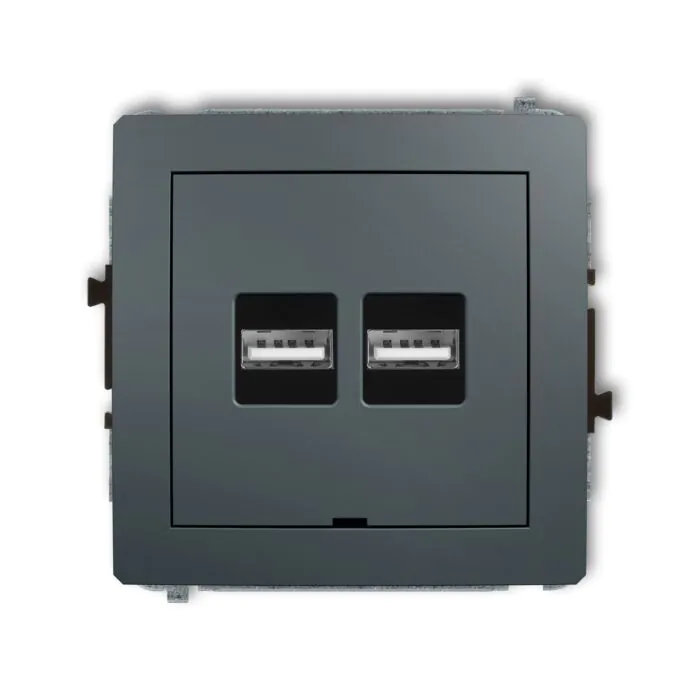 Gniazdo USB Karlik 28DCUSBBO-6