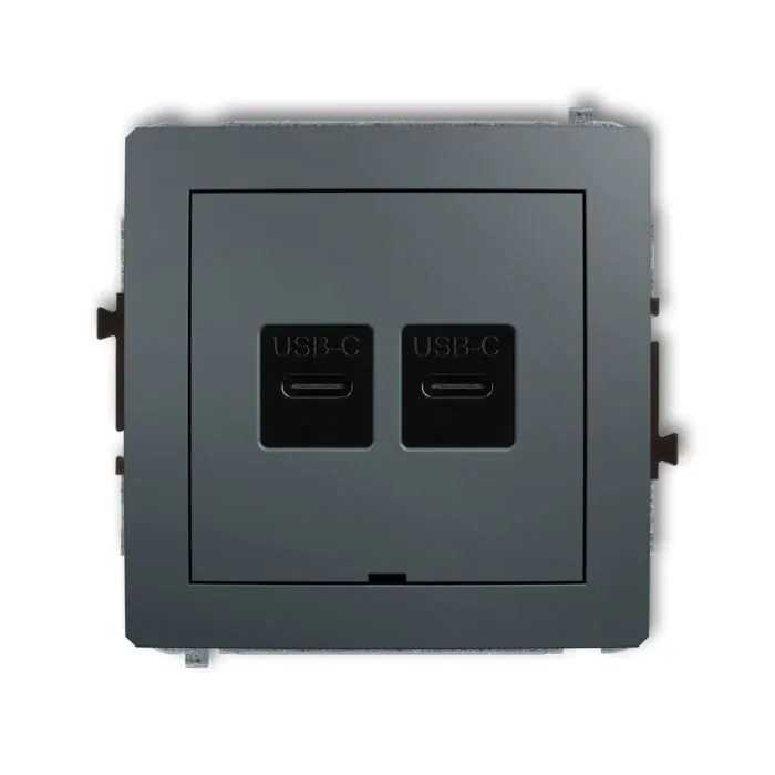 Gniazdo USB Karlik 28DCUSBBO-7