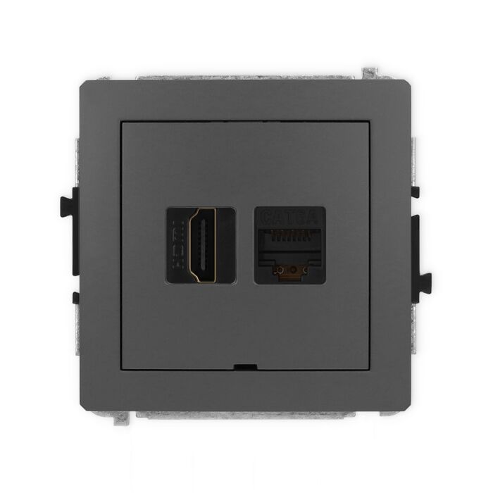 Gniazdo komputerowe, Gniazdo HDMI Karlik 28DGHKBO-46A