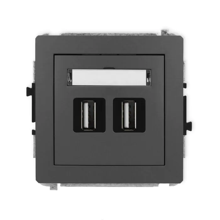 Gniazdo USB Karlik 28DGUSB-2