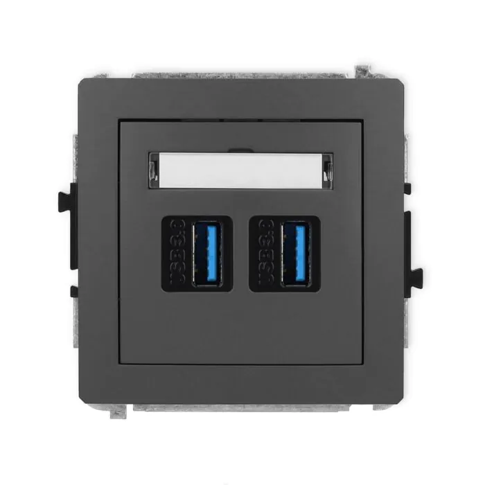 Gniazdo USB Karlik 28DGUSB-6