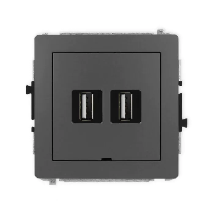 Gniazdo USB Karlik 28DGUSBBO-2