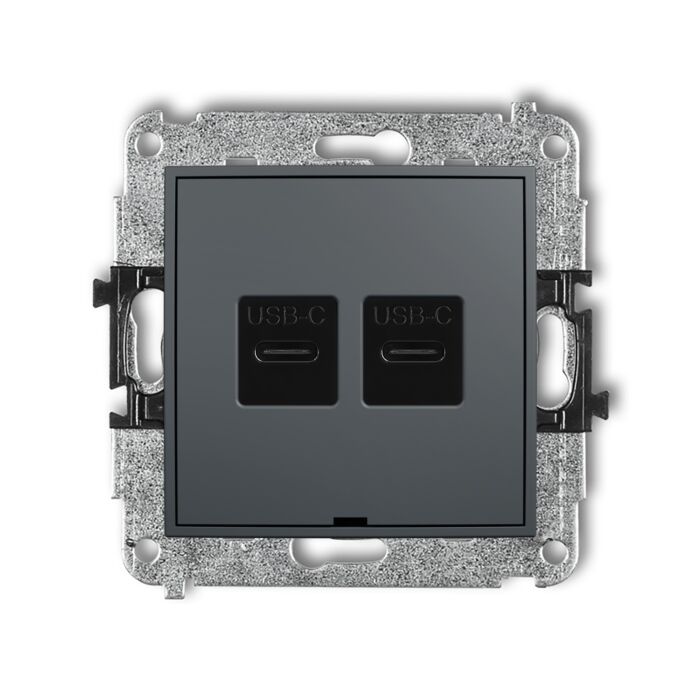 Gniazdo USB Karlik 28MCUSBBO-7