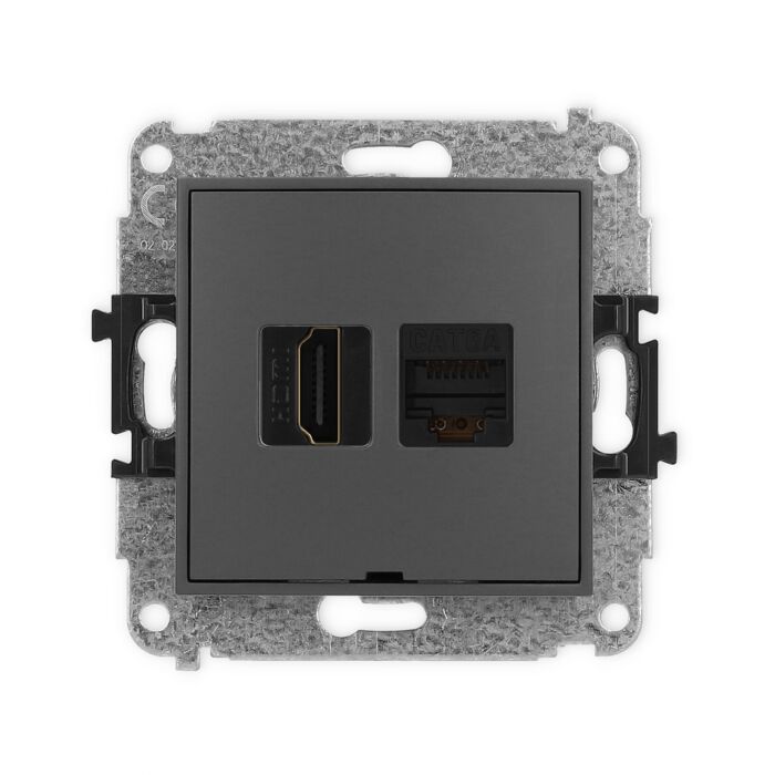 Gniazdo komputerowe, Gniazdo HDMI Karlik 28MGHKBO-86A