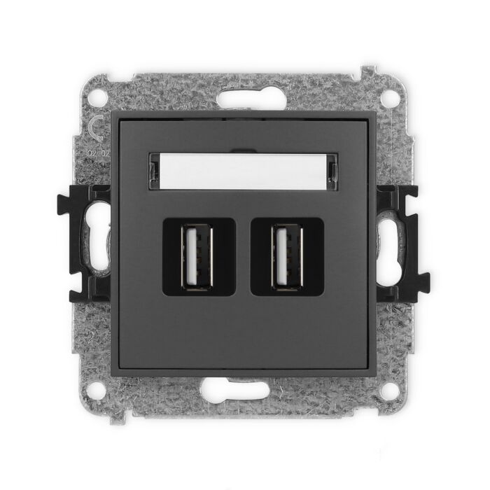 Gniazdo USB Karlik 28MGUSB-2