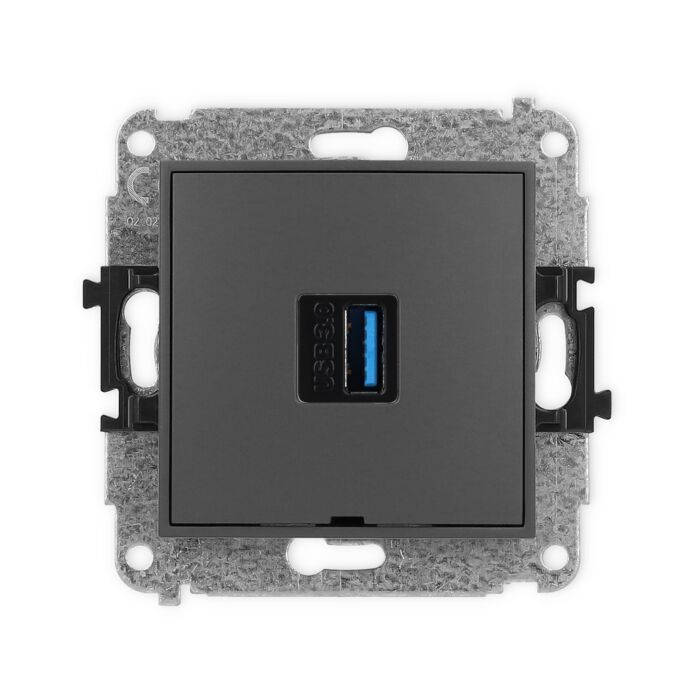 Gniazdo USB Karlik 28MGUSBBO-5