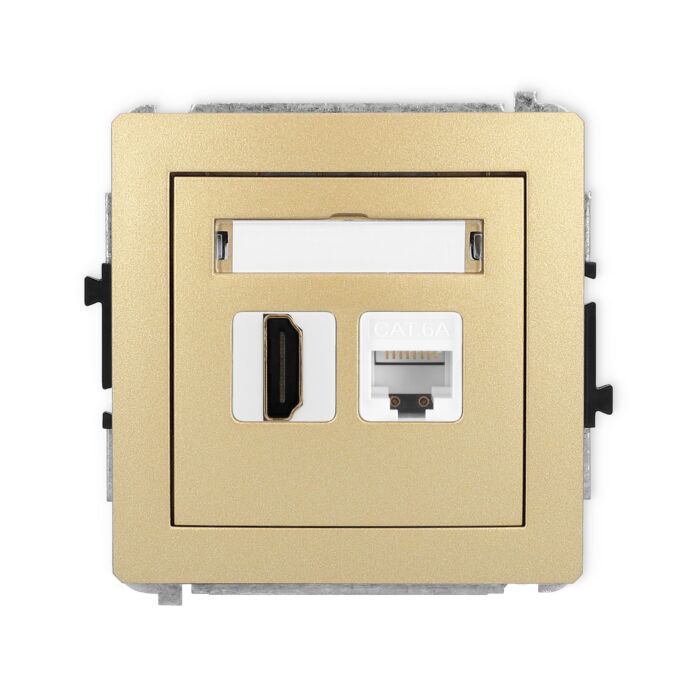 Gniazdo komputerowe, Gniazdo HDMI Karlik 29DGHK-46A