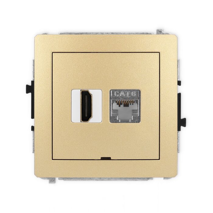 Gniazdo komputerowe, Gniazdo HDMI Karlik 29DGHKBO-46