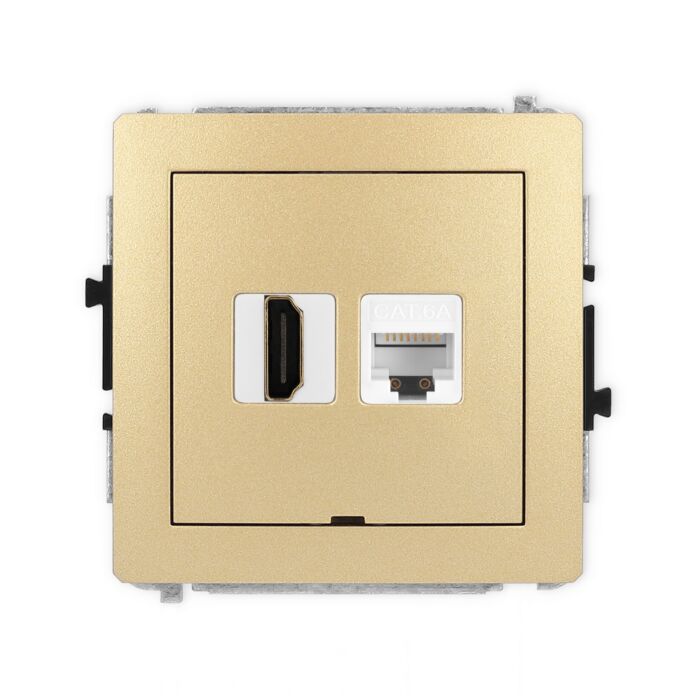Gniazdo komputerowe, Gniazdo HDMI Karlik 29DGHKBO-46A