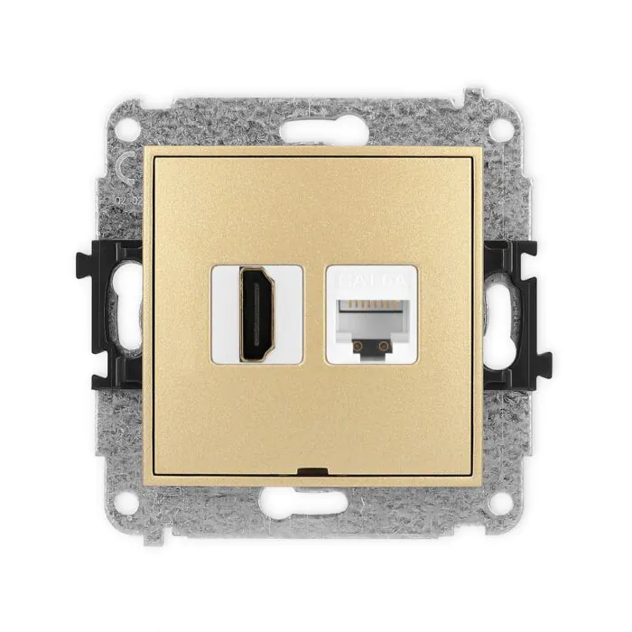 Gniazdo komputerowe, Gniazdo HDMI Karlik 29MGHKBO-46A