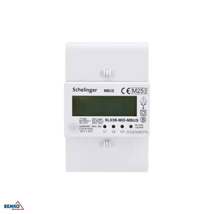 Licznik zużycia energii elektrycznej Schelinger A31-SL03B-MID-MBUS