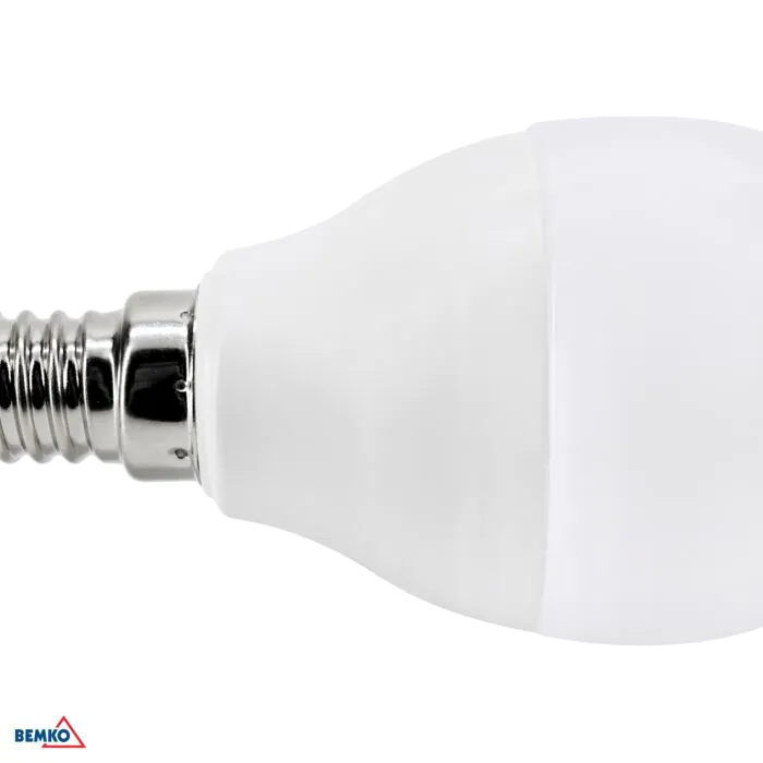 Żarówka LED Bemko D84-SLB-E14-G45-075-4K