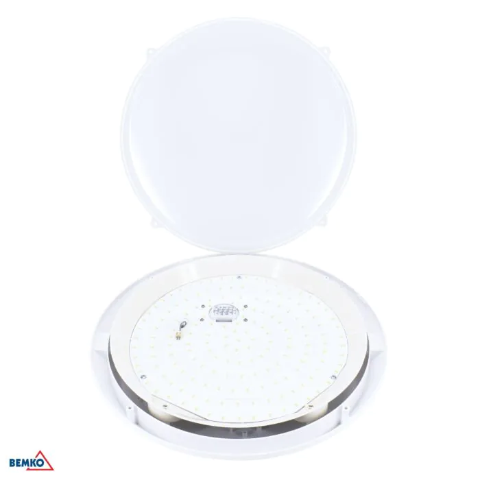 Plafon sufitowy, Plafon hermetyczny, Plafon z czujnikiem ruchu Bemko C36-PSF711-304-MD