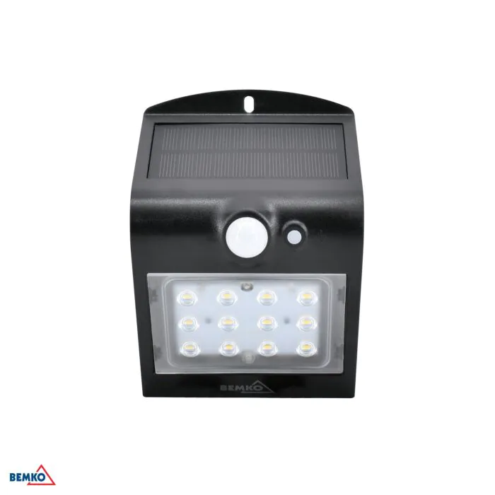 Naświetlacz LED, Naświetlacz solarny, Oprawa solarna Bemko C83-SOT-001BL-PIR