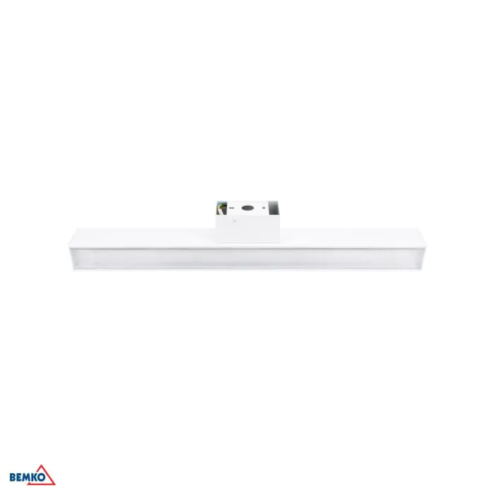 Kinkiet, Lampa ścienna Luxmena C27-QLS-K56A-15B-840B-9016A-1A