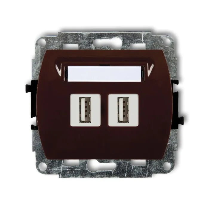 Gniazdo USB Karlik 4GUSB-2