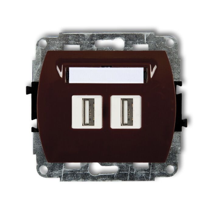 Gniazdo USB Karlik 4GUSB-6