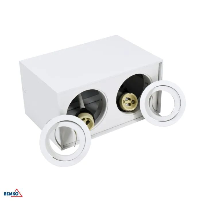Oprawa downlight Bemko C23-DLO-AS-GU10-250-WH