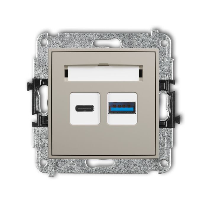 Gniazdo USB Karlik 60ICUSB-8
