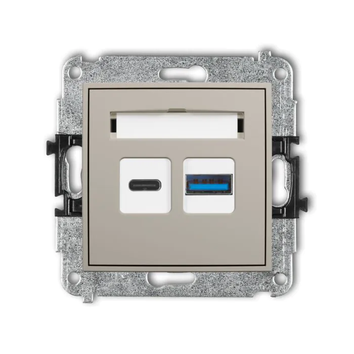 Gniazdo USB Karlik 60ICUSB-8