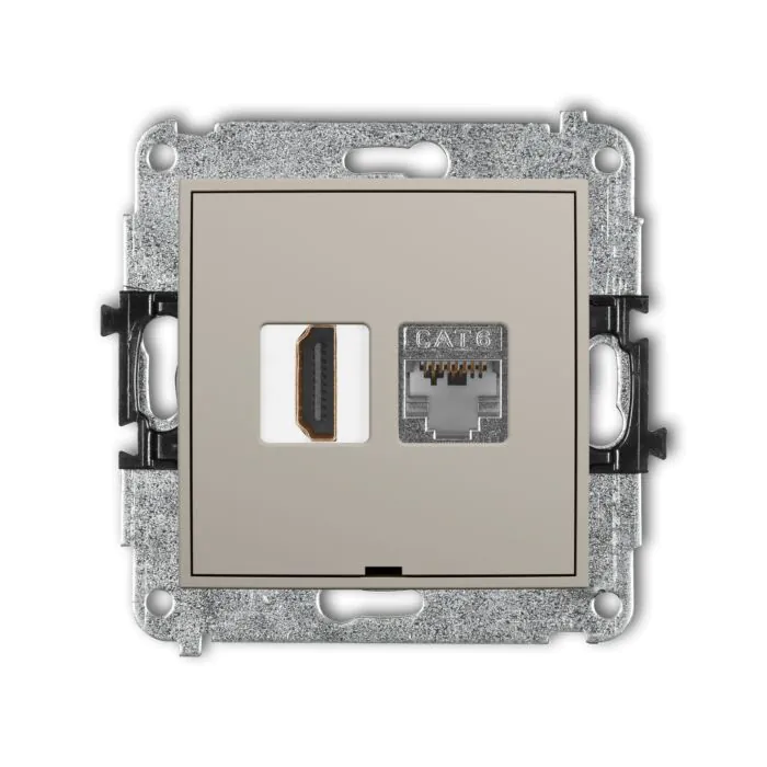Gniazdo komputerowe, Gniazdo HDMI Karlik 60IGHKBO-46