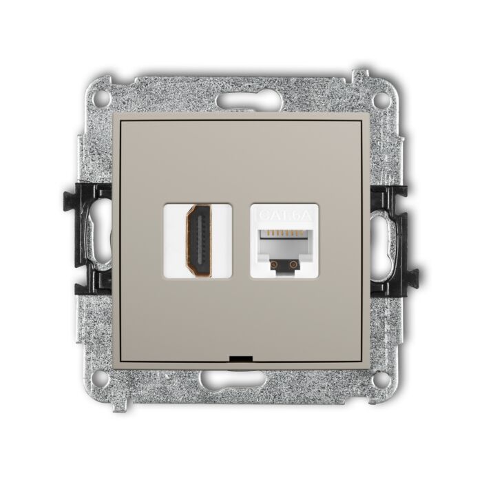 Gniazdo komputerowe, Gniazdo HDMI Karlik 60IGHKBO-46A