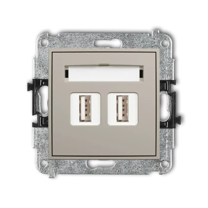 Gniazdo USB Karlik 60IGUSB-2