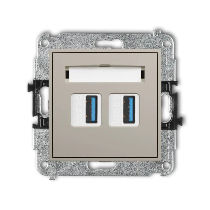 Gniazdo USB Karlik 60IGUSB-6