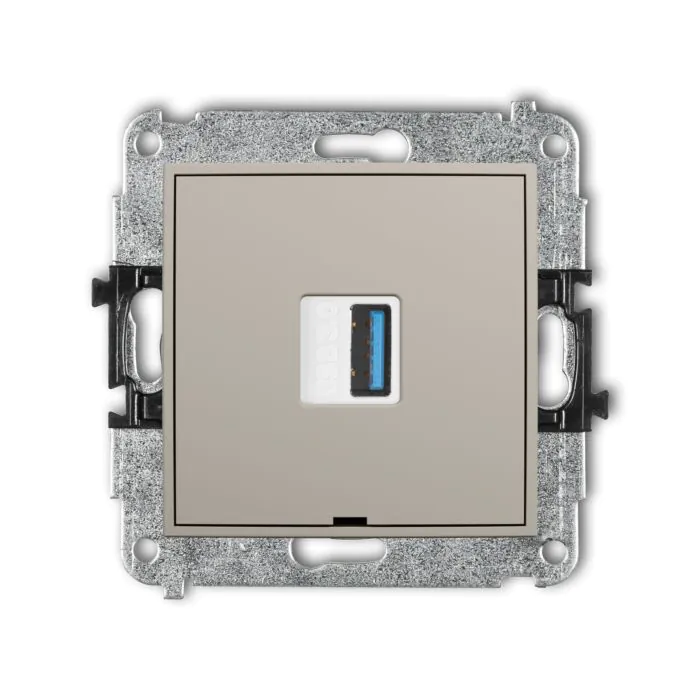 Gniazdo USB Karlik 60IGUSBBO-5